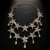 Double Layer Star Rhinestone Necklace - Festigal