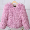 Shaggy Faux Fur Jacket - Festigal