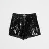 Sequin Zipped Shorts - Festigal