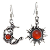 Sun and Moon Drop Earrings - Festigal