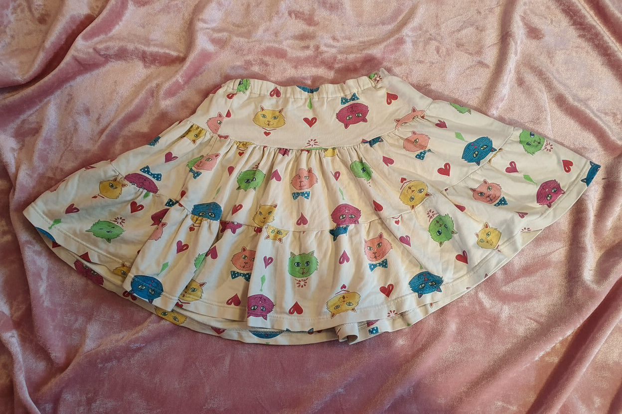 Guest House Cat & Mouse Skirt