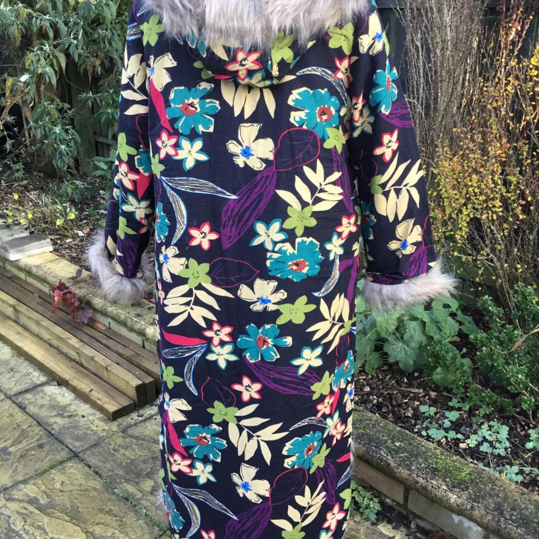 Vintage Style Extra Long Length Autumn and Winter Coat - Festigal