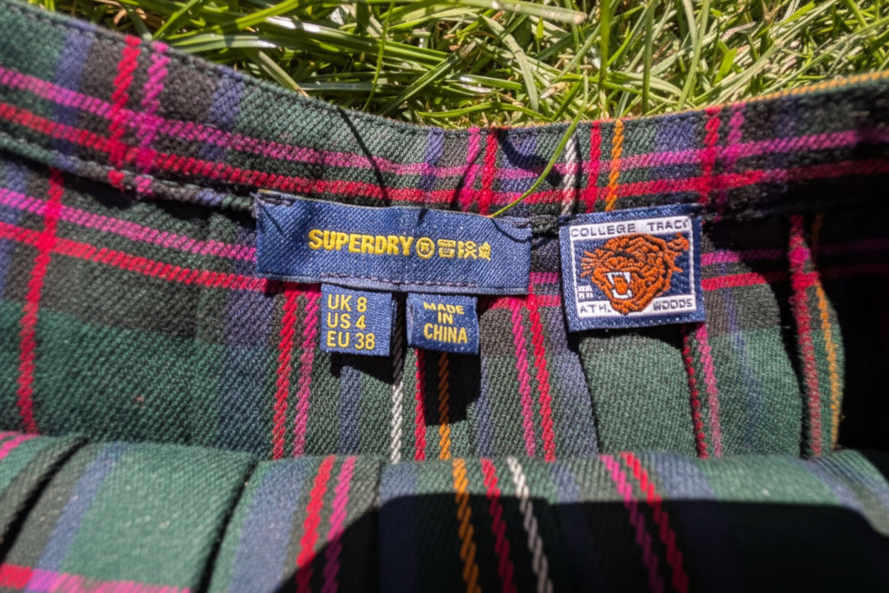 Tartan Mini Skirt