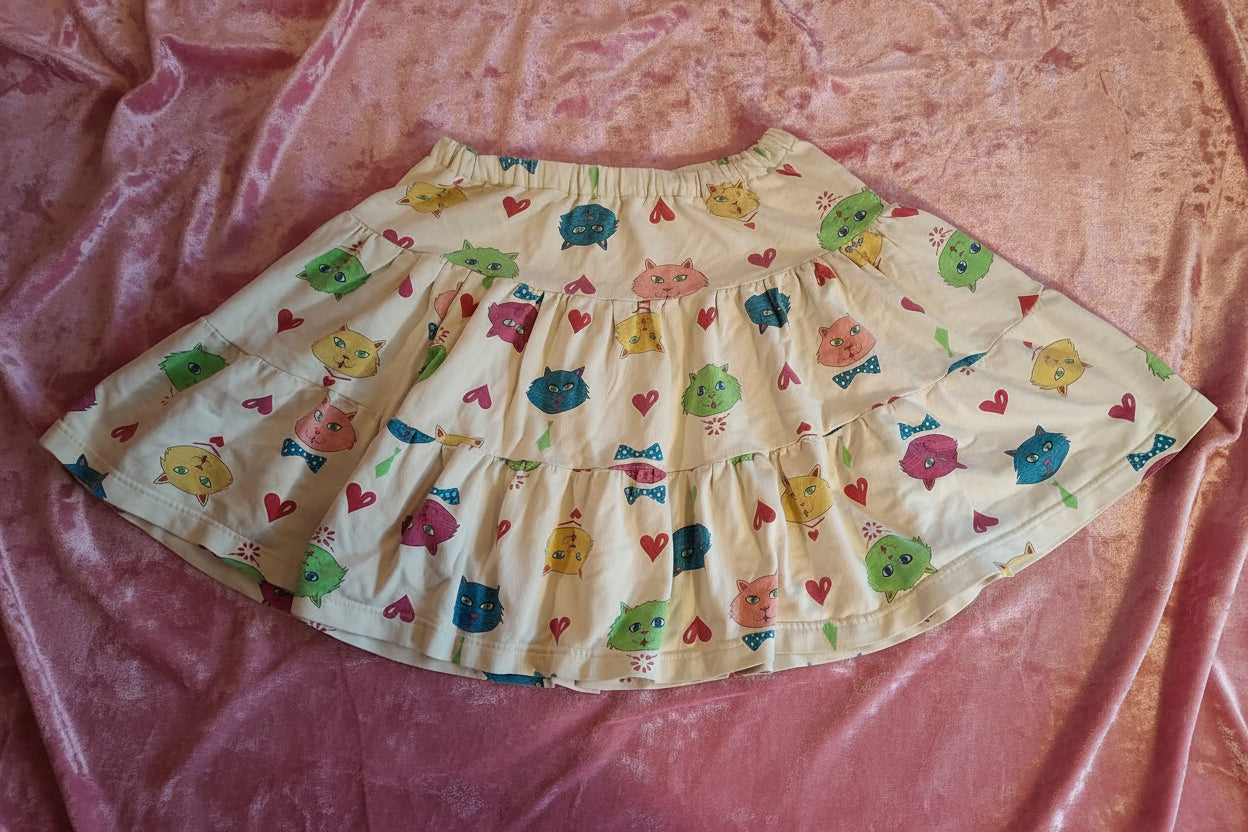 Guest House Cat & Mouse Skirt