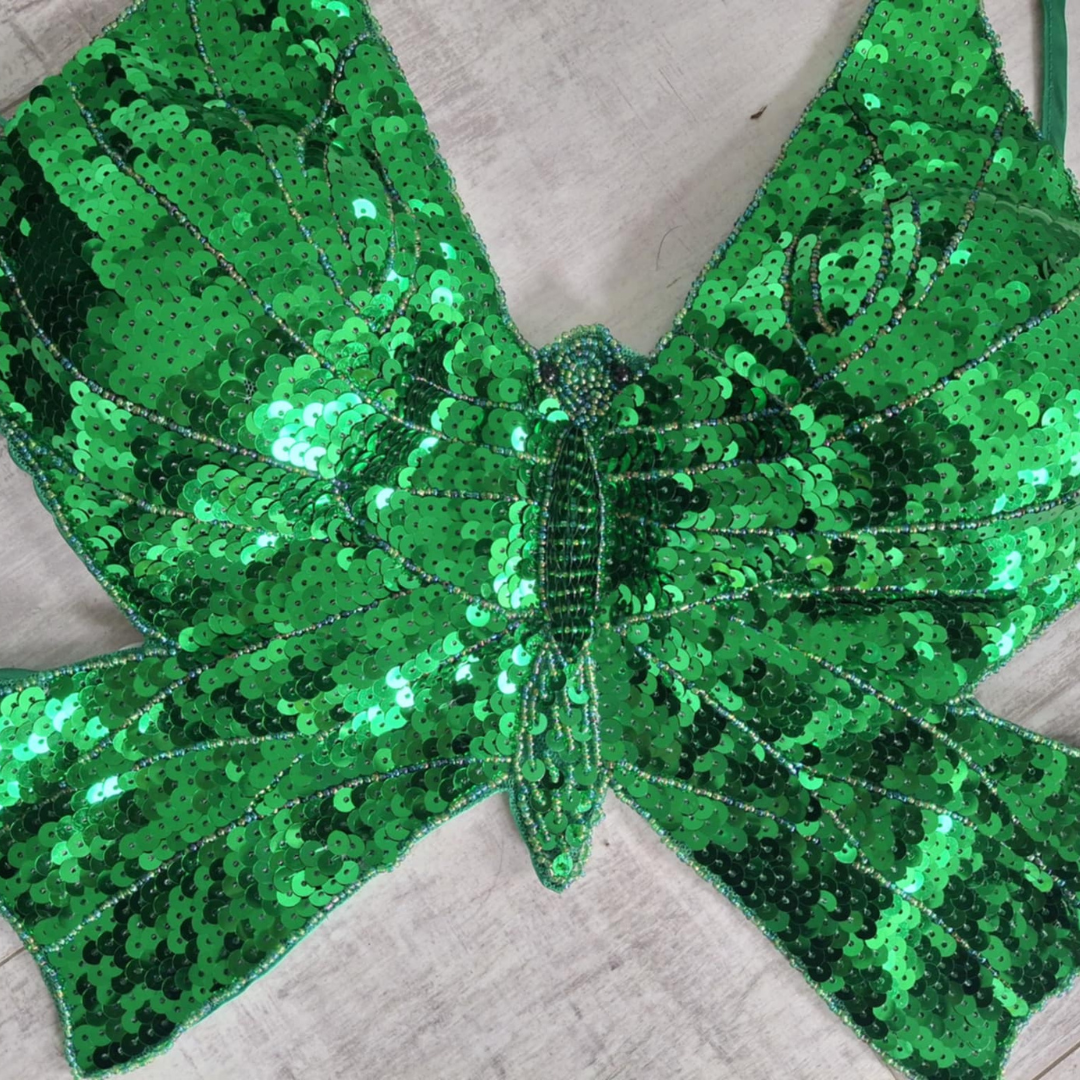 Butterfly Sequin Festival Top - Festigal