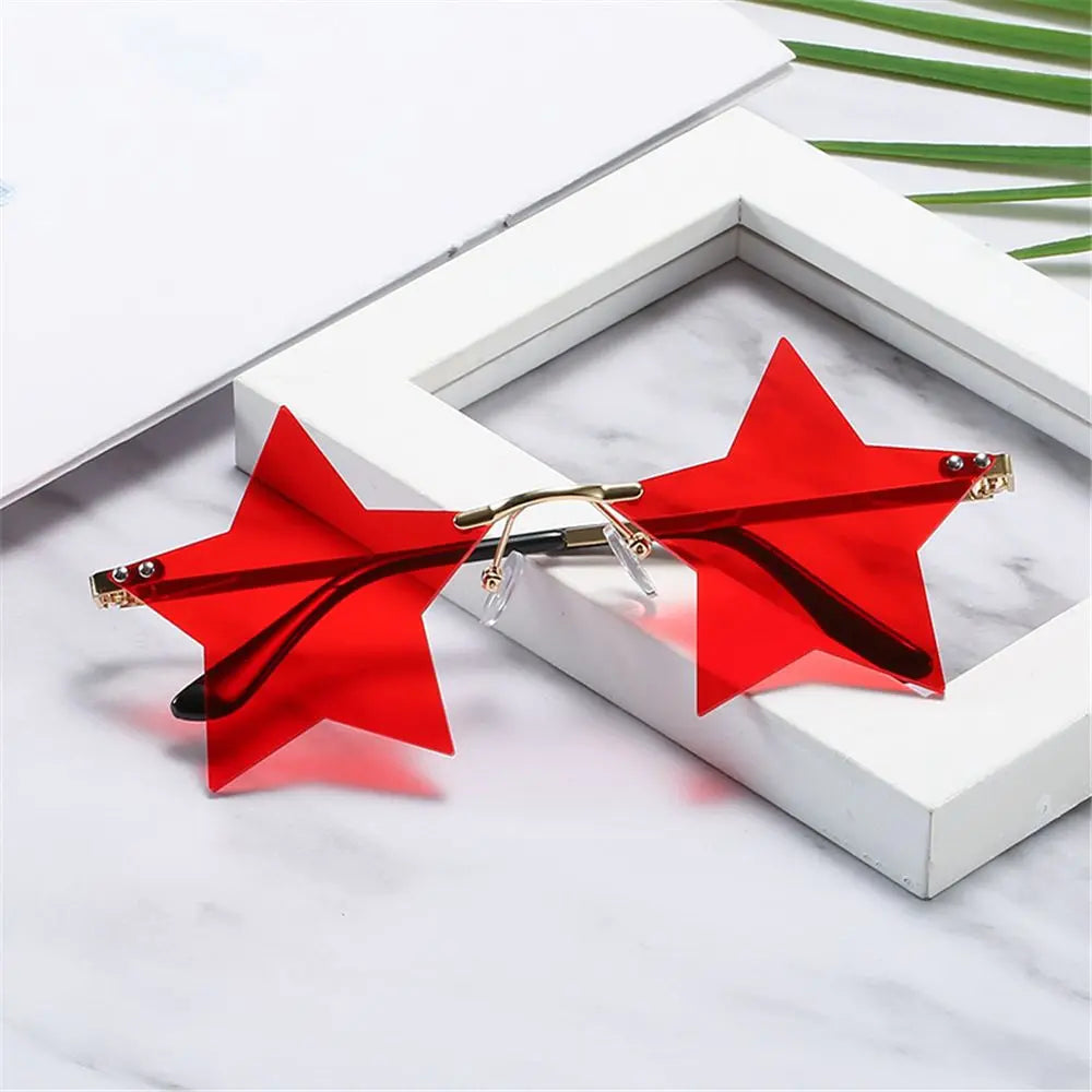 Rimless Star Shape Sunglasses - Festigal