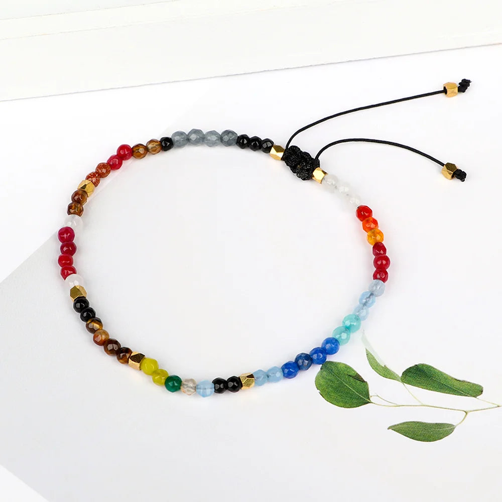 7 Chakra Yoga Boho "Healing" Bracelet - Festigal