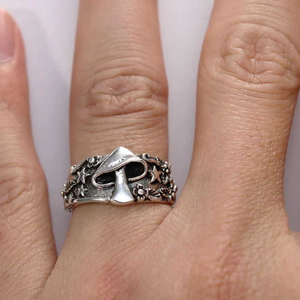 Unisex Funky Mushroom Ring - Festigal