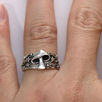 Unisex Funky Mushroom Ring - Festigal