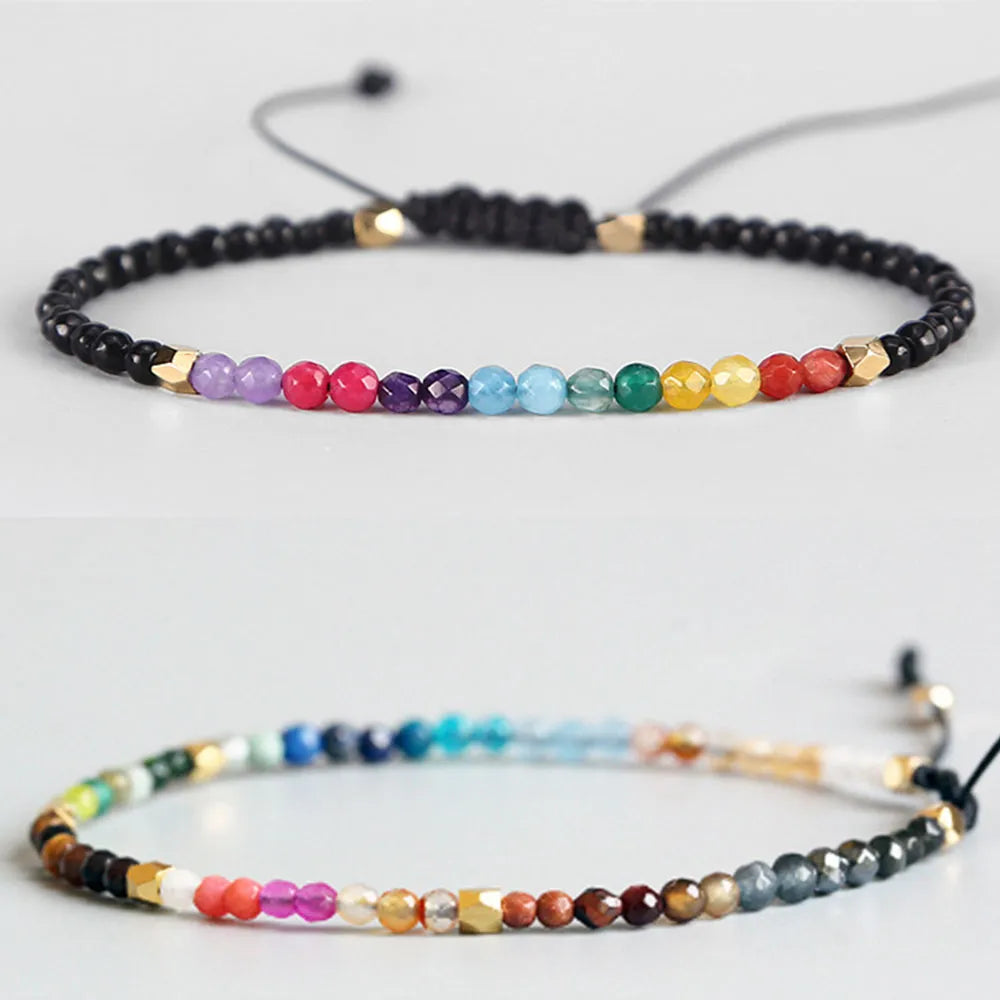 7 Chakra Yoga Boho "Healing" Bracelet - Festigal