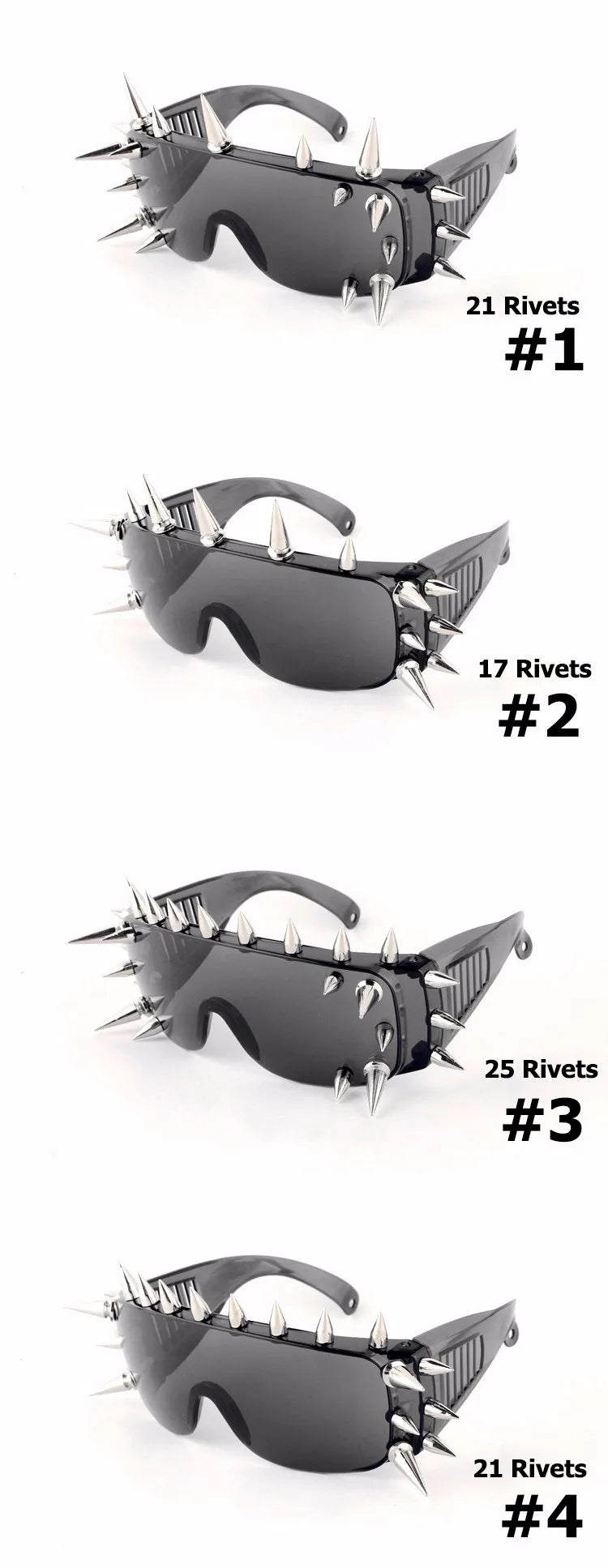 Gaga Inspired Punk Sunglasses - Festigal