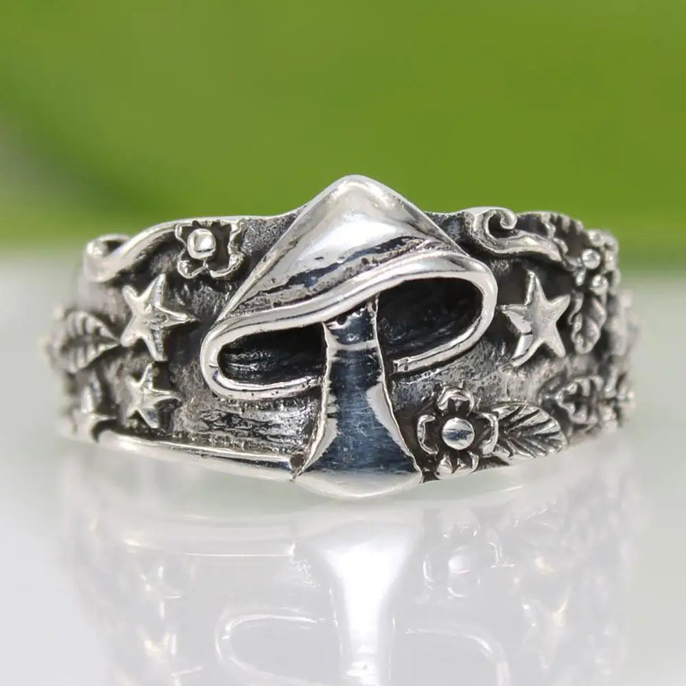 Unisex Funky Mushroom Ring - Festigal