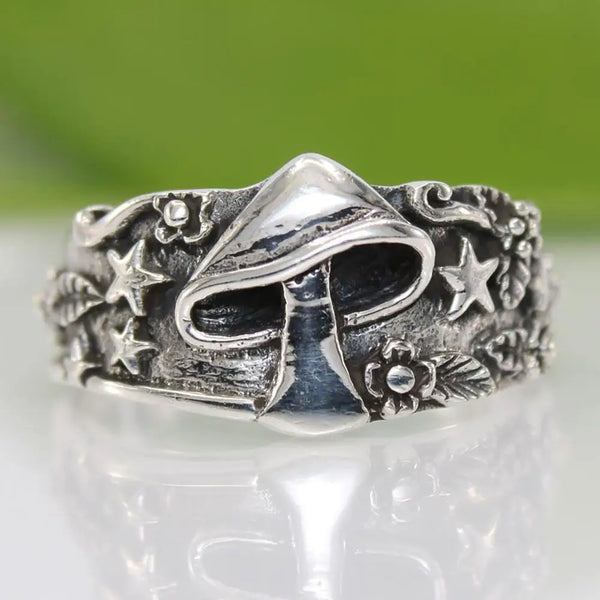 Unisex Funky Mushroom Ring - Festigal