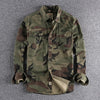 Men's Camouflage Cargo Shirt - Festigal