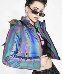 Reflective Devil Puffer Jacket - Festigal