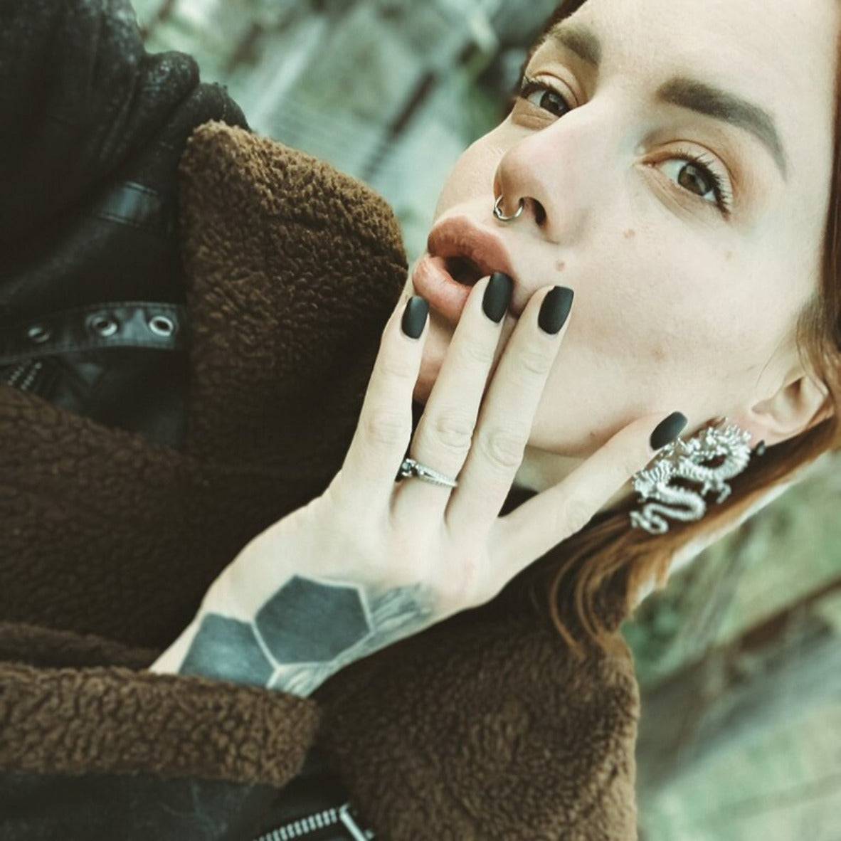 Chinese New Year Dragon Earrings - Festigal