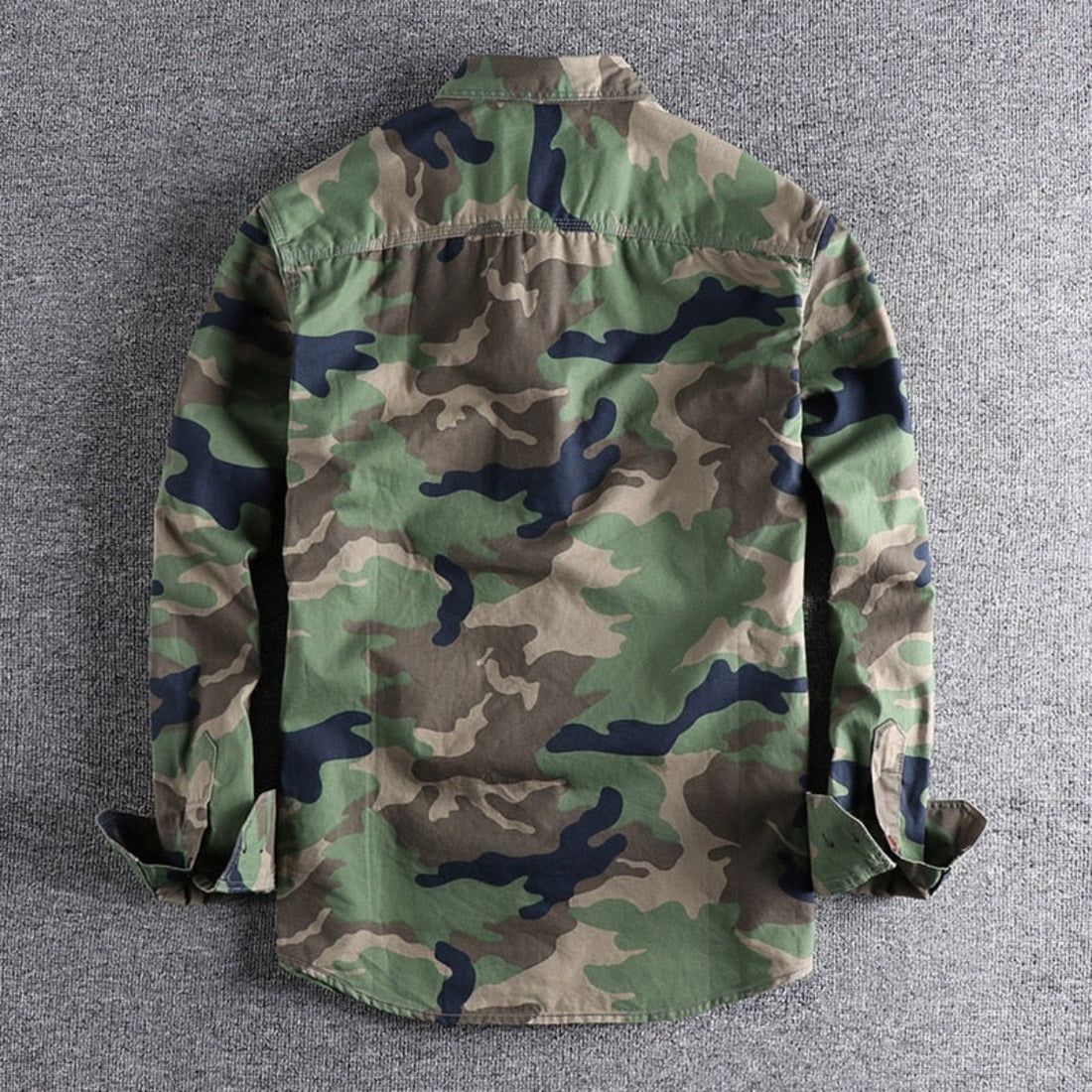 Men's Camouflage Cargo Shirt - Festigal