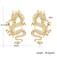 Chinese New Year Dragon Earrings - Festigal
