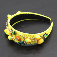 Lemon Hairband and Bracelet Set - Festigal
