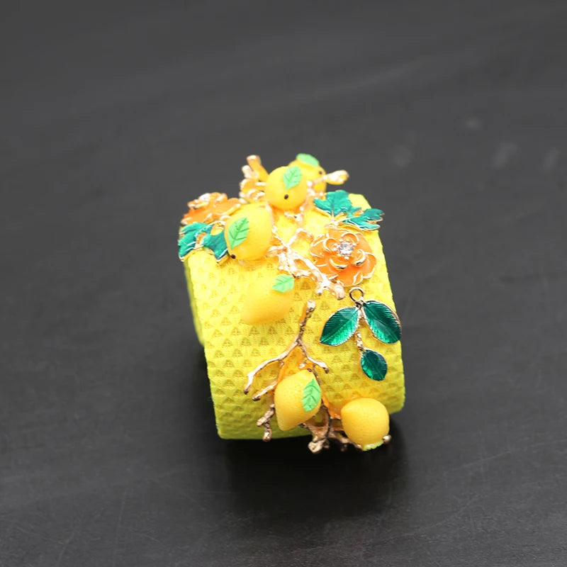 Lemon Hairband and Bracelet Set - Festigal