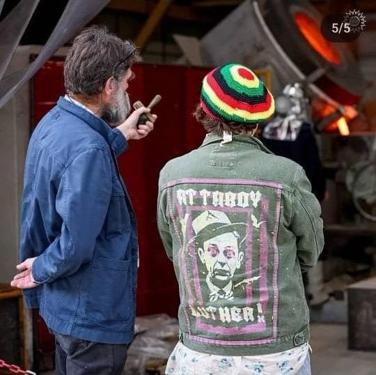 Celebrity Style Handmade Crochet Rasta Beret - Festigal