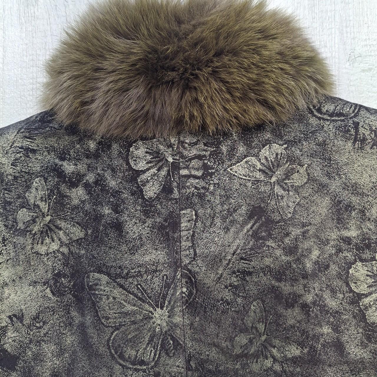 One of a kind Butterfly Real Leather Jacket. BNWT - Festigal