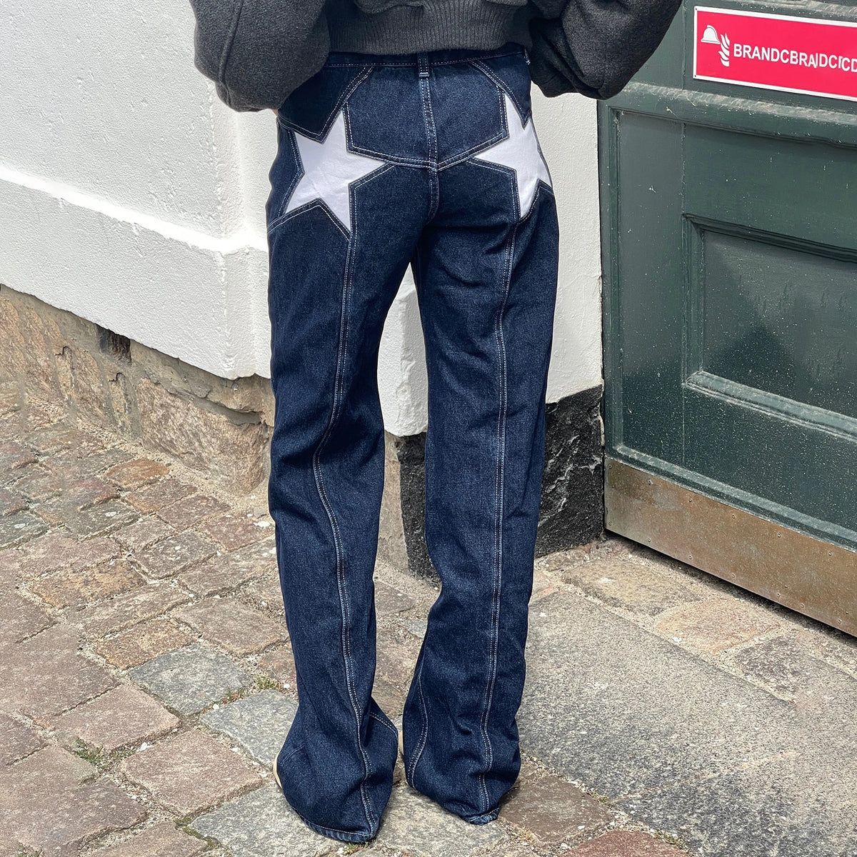 Denim Star Straight Leg Jeans - Festigal