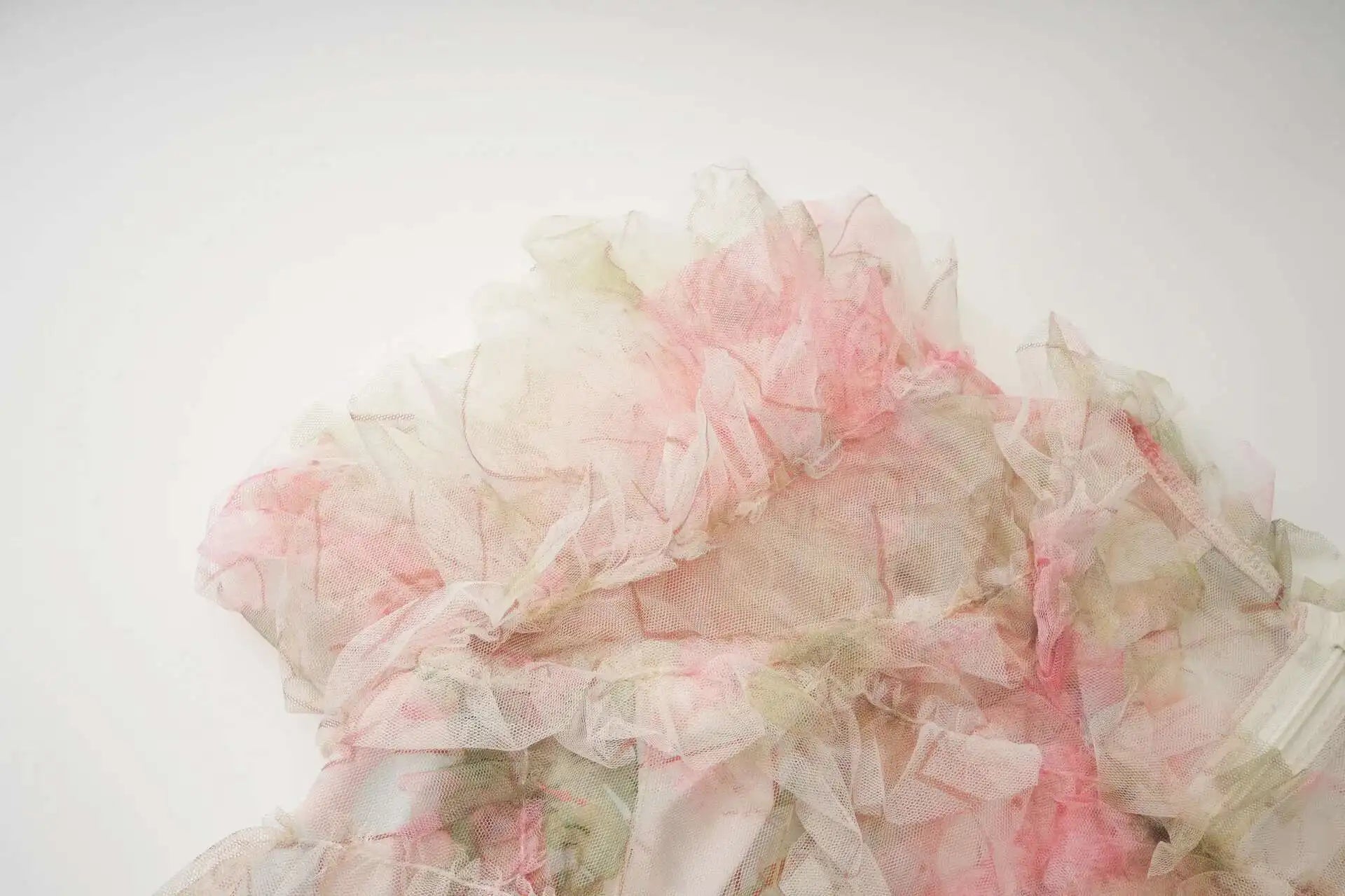 Floral Ruffled Embroidered Maxi Dress