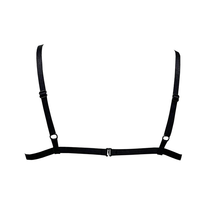 Rhinestone Flower Bralet