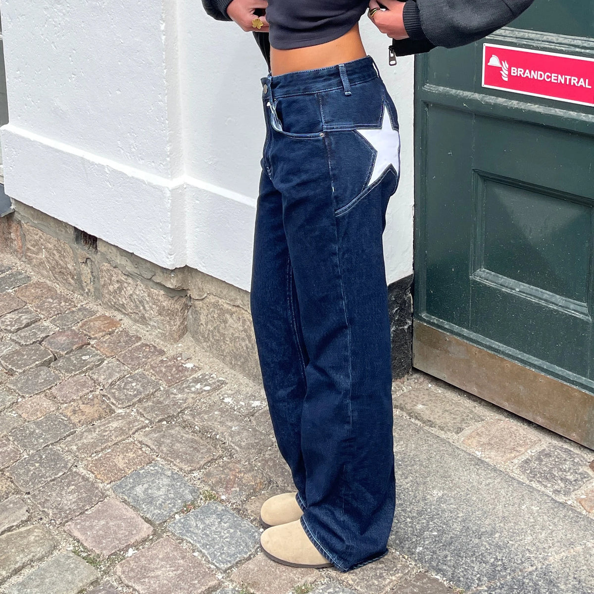 Denim Star Straight Leg Jeans - Festigal