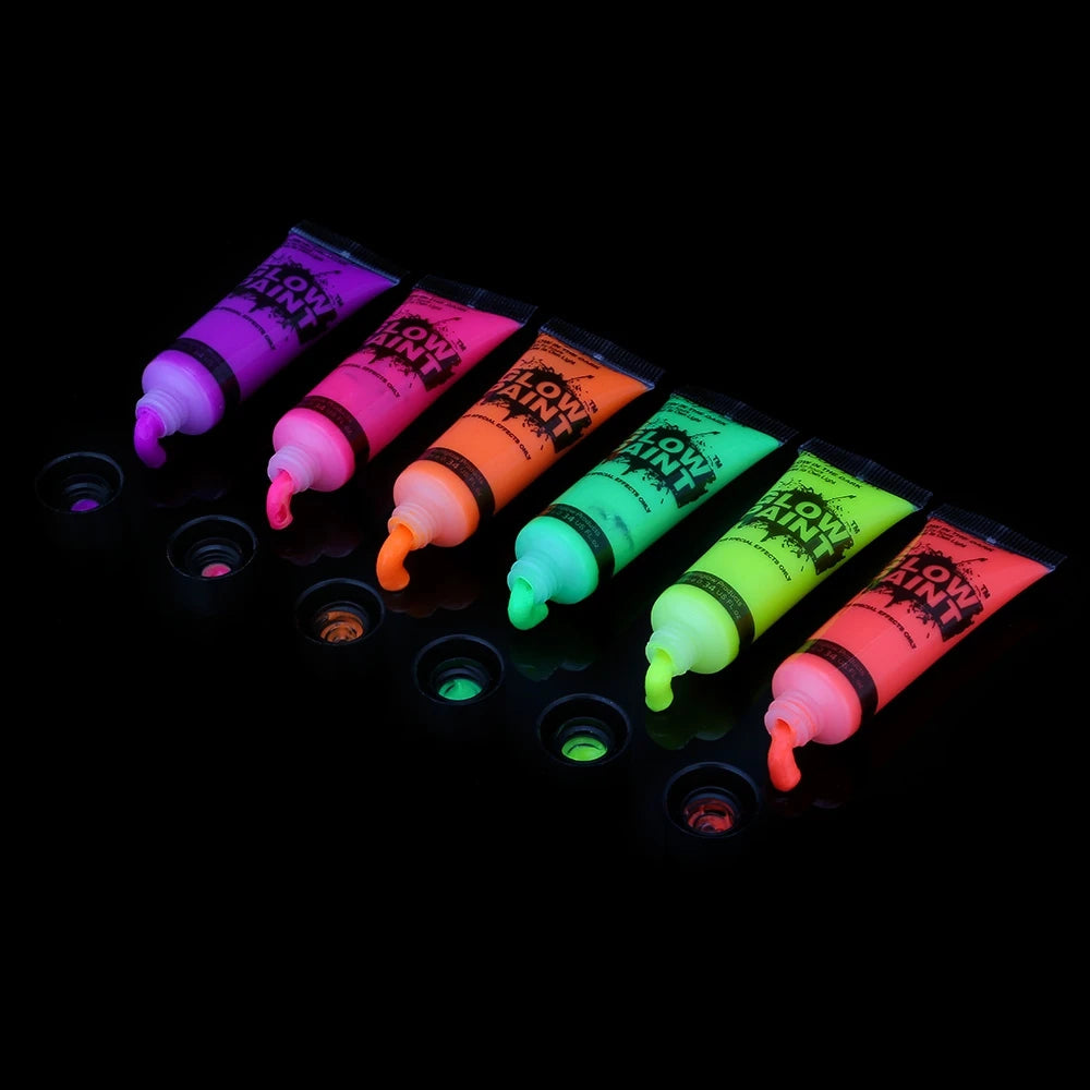 6 to 24 pieces UV Flourescent Face & Body Make Up - Festigal