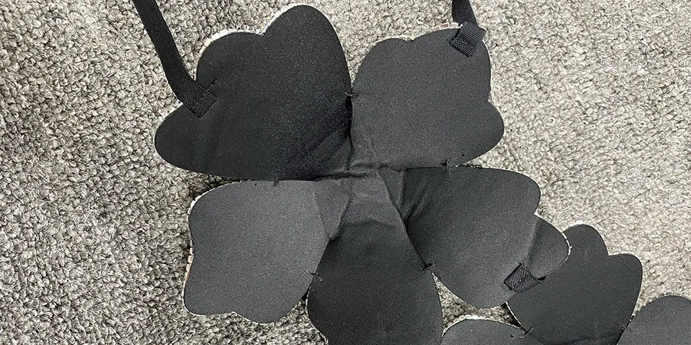 Rhinestone Flower Bralet