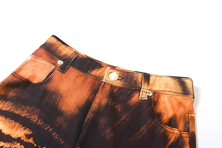 Tiger Face Flared Pants - Festigal