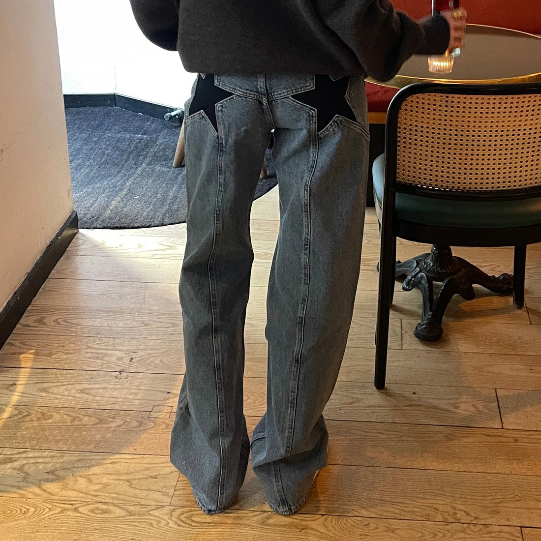 Denim Star Straight Leg Jeans - Festigal