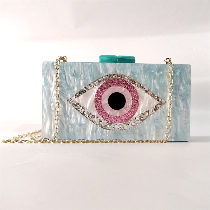 Pastel Acrylic Eye Clutch - Festigal
