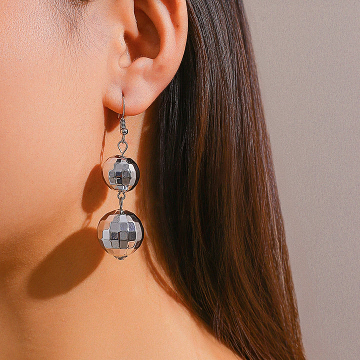 Disco Ball Dangle Earrings - Festigal