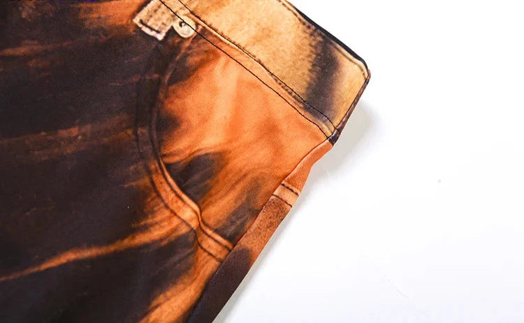 Tiger Face Flared Pants - Festigal