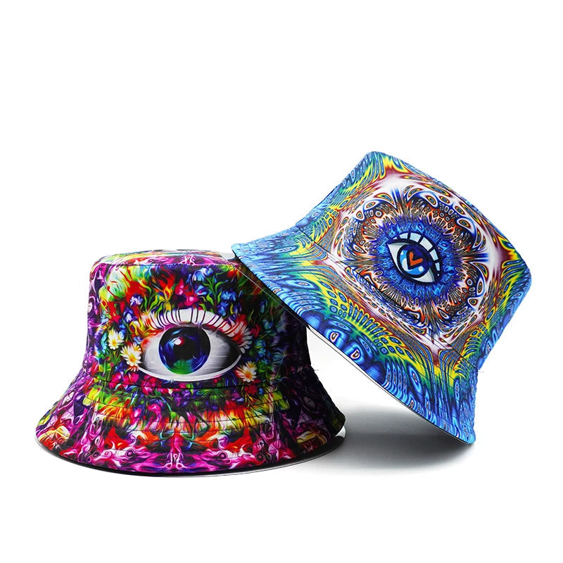 Psychedelic Eye Bucket Hat - Festigal