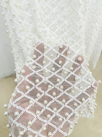 Gauze Beaded Sequin Flares - Festigal