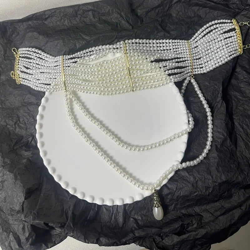 Freshwater Pearl Layered Necklace - Festigal