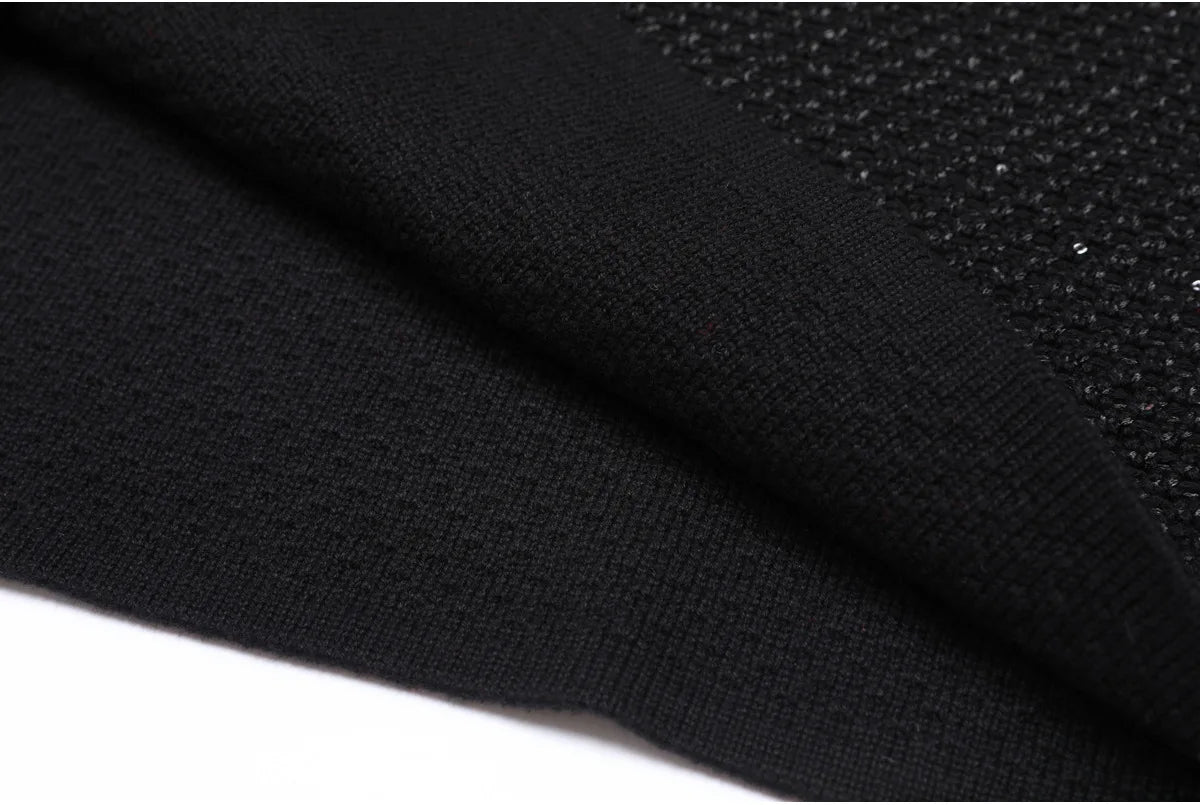 Long Sleeved Bow A-Line Dress