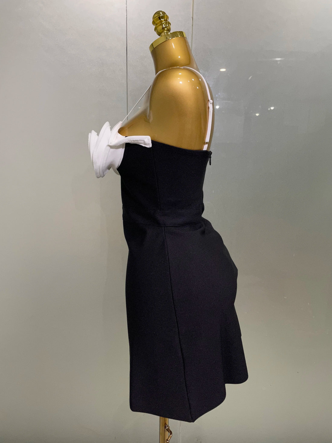 3D Flower Bandage Dress