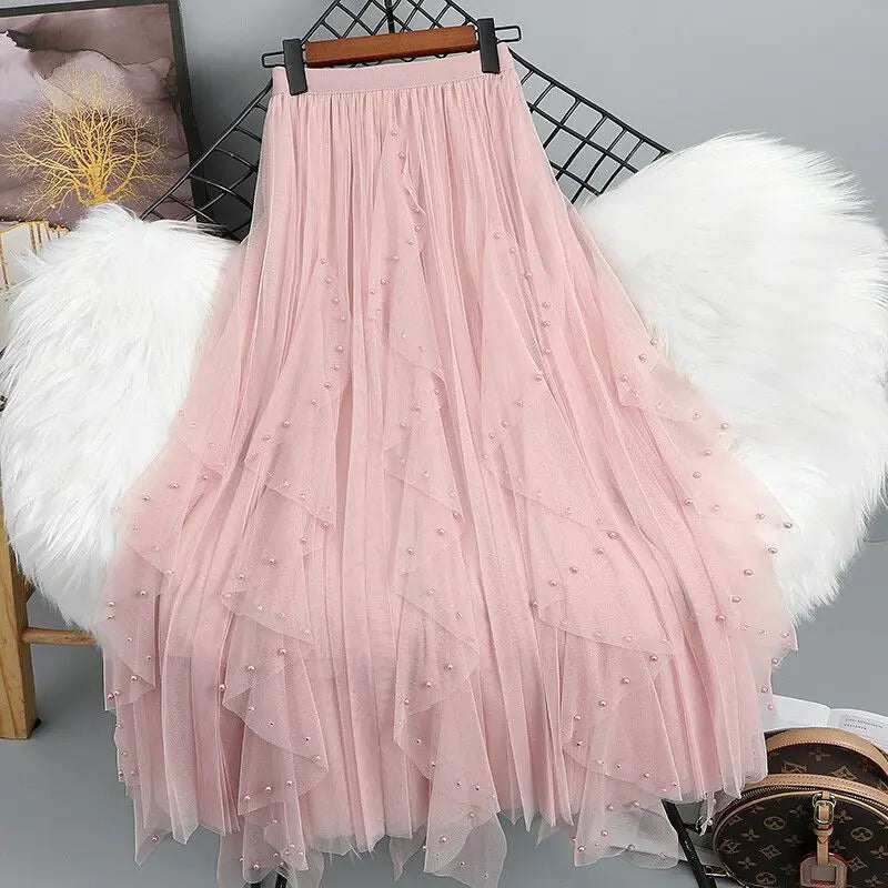 Zig Zag Mesh Skirt - Festigal