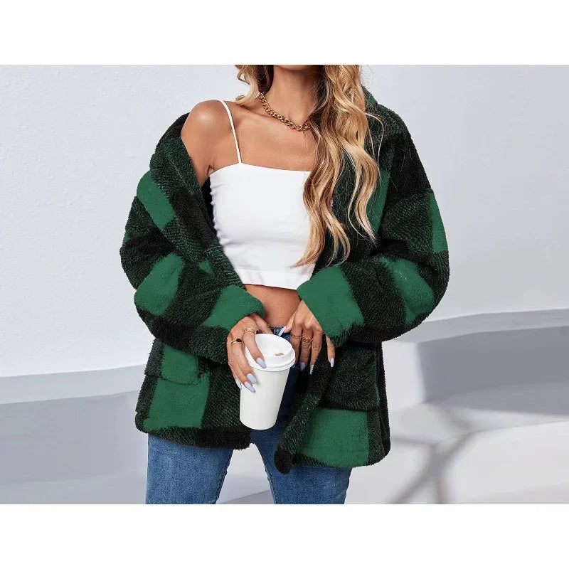Warm Up Plaid Jacket - Festigal