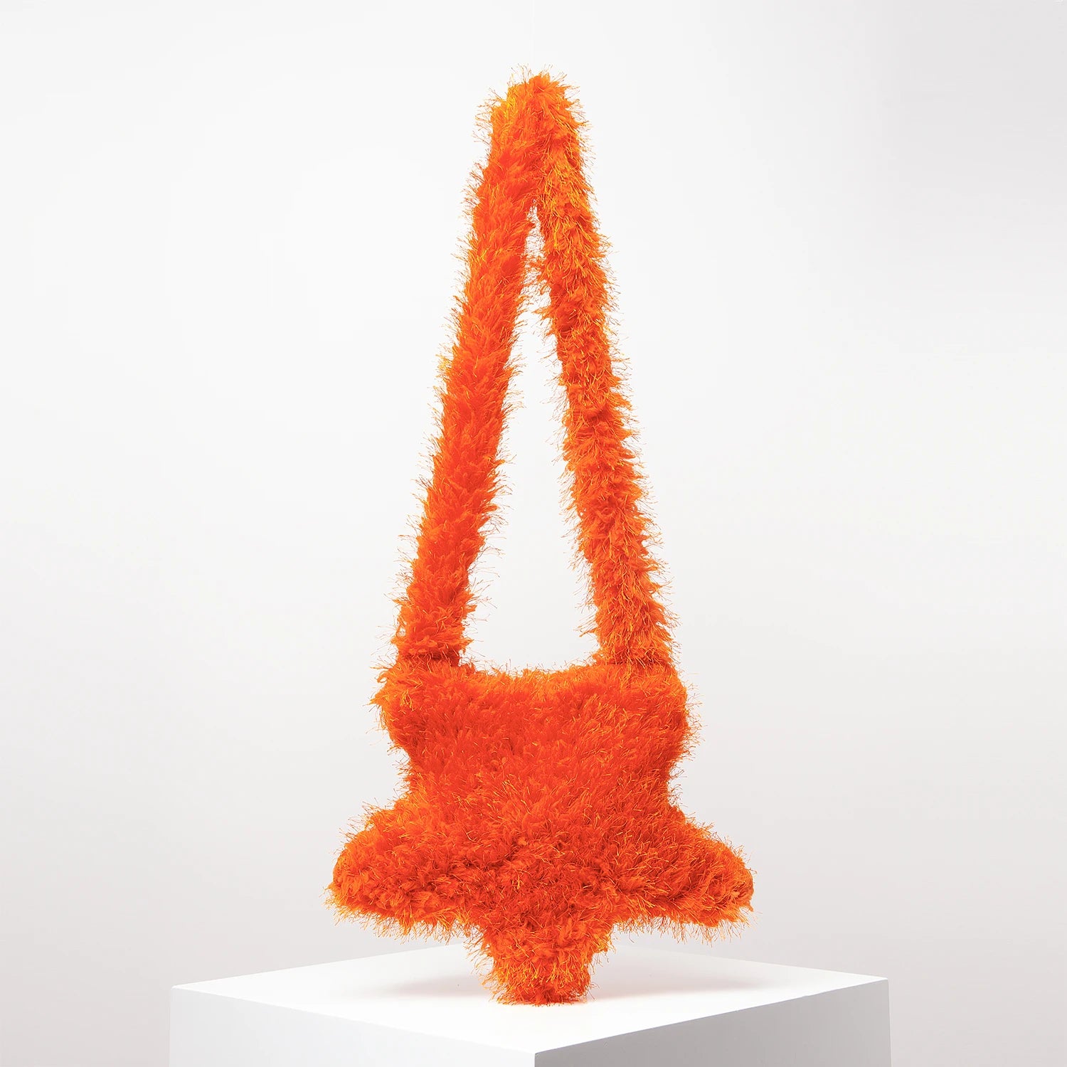 Faux Fur Star Crossbody Bag - Festigal