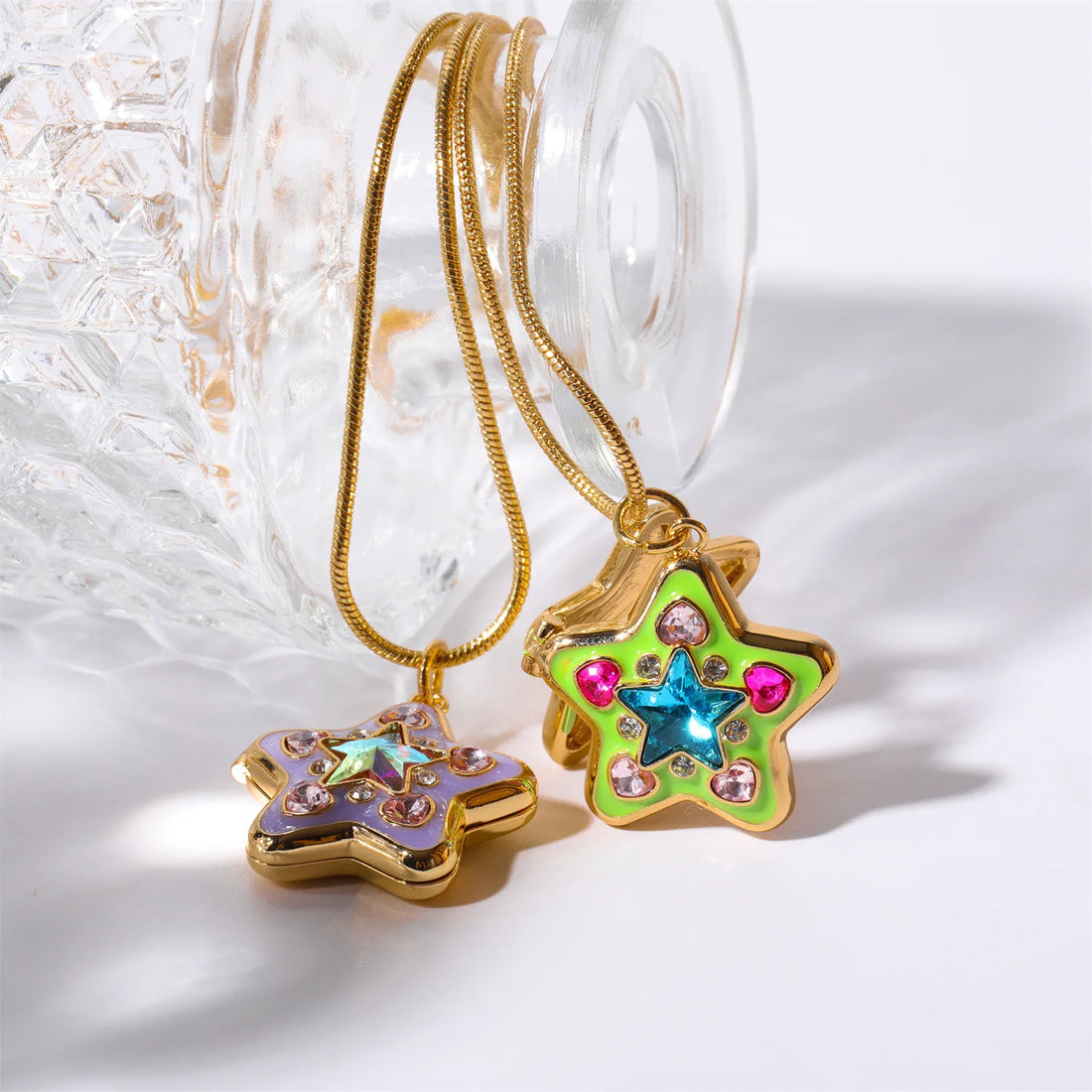 Rainbow Gem Locket - Festigal