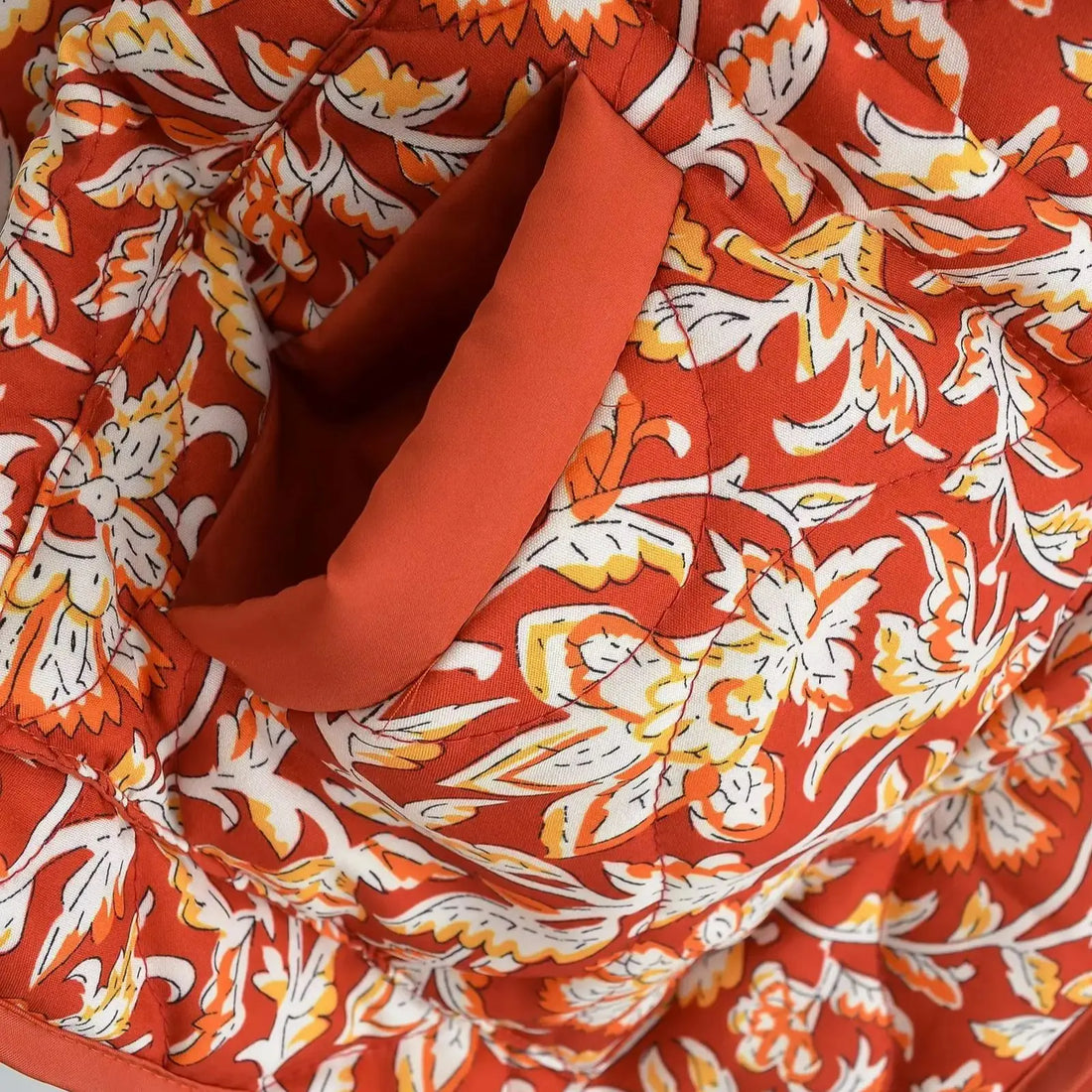 Quilted Paisley Ethnic Jacket - Festigal