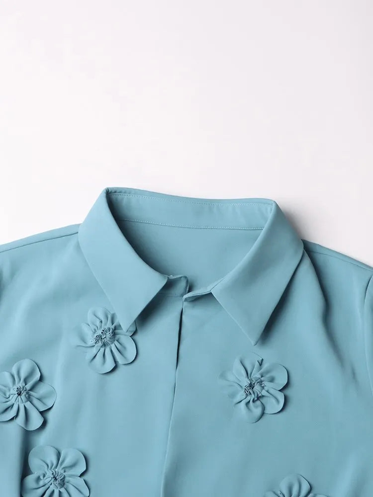 3D Floral Playsuit - Festigal