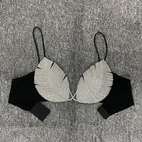 Sparkly Leaf Bra - Festigal