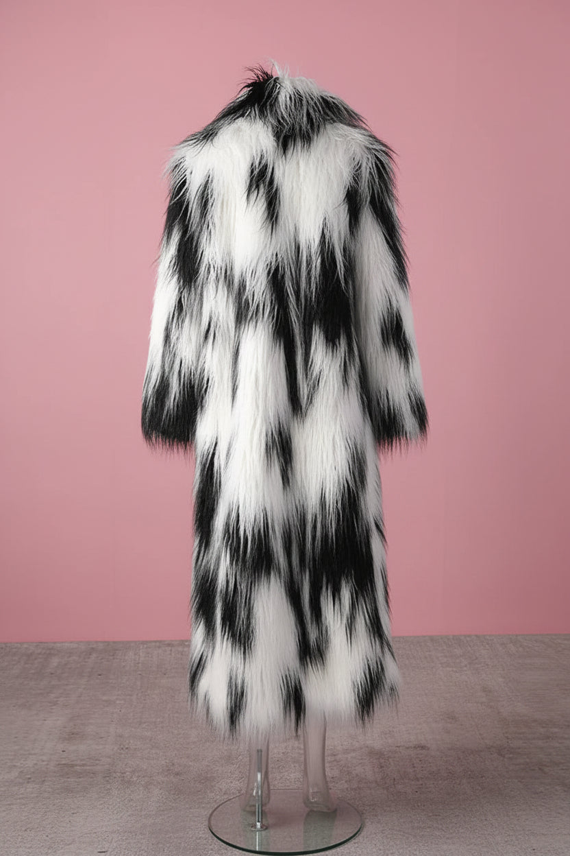 Multicoloured Yeti Coat
